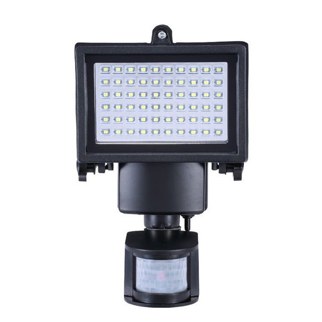 Modern Waterproof Smart LED FLood Lamp With Remote Control for Villa Garden Courtyard Outdoor Solar Street Light