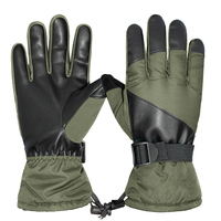 Gants de snowboard d'extérieur, gants de ski chauds d'hiver, résistants à l'eau, coupe-vent, compatibles avec les écrans tactiles, pour hommes et femmes