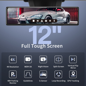 กล้องติดรถยนต์ Redtiger 4K กล้องคู่บันทึกภาพกลางคืน 4K สำหรับรถยนต์ - Product Image 2