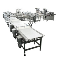 Ligne d'emballage automatique Ding Yan, combinaison de plusieurs machines d'emballage, machine d'emballage horizontale pour biscuits, gâteaux et aliments