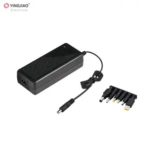 Adaptor Daya Laptop, Yingjiao AC Ke DC 15 Volt 16V 18V 19V 20V 22V 24V Colokan Multi-tegangan 90W