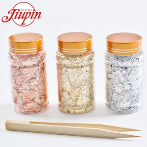 Oferta Especial: Hojuelas de Oro Puro de 2g para Decoración de Pasteles y Alimentos, Láminas de Oro y Plata en Botella - Product Image 6