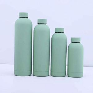Stainless Steel Vacuum Insulated Water Bottle Double Wall Thermal <b>Flask</b> for Travel Minimalist Design All Sizes Available - Product Image 3