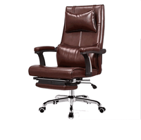 Chaise de direction moderne en cuir Foshan chaise de bureau spécification chaise de bureau pivotante à dossier haut de luxe