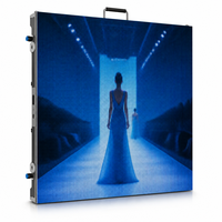 Pantalla LED de Alquiler P2.9 de 500x500mm, Empalme sin Costuras, Video Wall LED HD a Todo Color para Presentaciones de Moda
