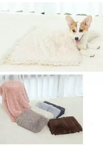 بطانية فاخرة بتصميم مخصص من الفرو الصناعي للحيوانات الأليفة ، بطانية مرجحة لمخيم الشتاء في الهواء الطلق ، سرير مريح للأطفال من البشر والكلاب ، بطانية رمي للنزهة - Product Image 4