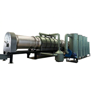 Horno de Carbonización Continua de Alta Eficiencia con Motor, de Acero Inoxidable, para la Producción de Carbón Vegetal y Vinagre de Madera a Buen Precio - Product Image 1