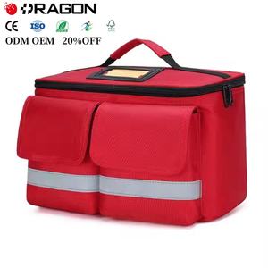 EHBO-Koffers Opslag Medische Tas Met Binnenverdelers En Krasvrije Bodem, Traumazak Voor Verpleegsterstas Thuis - Product Image 3