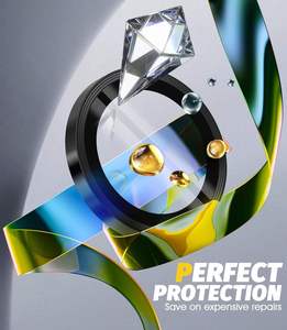 ซัพพลายเออร์ OEM ผลิตภัณฑ์ใหม่ ป้องกันการแตกหัก เลนส์กล้องแบบ CD สำหรับ iPhone 15 16 17 Pro Max อลูมิเนียมอัลลอยด์ โลหะ 9H ตัวป้องกันเลนส์กล้องโทรศัพท์ - Product Image 4