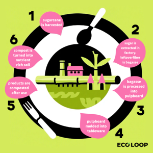 กล่องข้าวชานอ้อยแบบใช้แล้วทิ้งเป็นมิตรต่อสิ่งแวดล้อมย่อยสลายได้ทางชีวภาพกล่องอาหารดีไซน์สี่เหลี่ยมผืนผ้าพับเก็บได้ปลอดภัยสำหรับใช้ในร้านอาหารขนาด1000มล. - Product Image 5