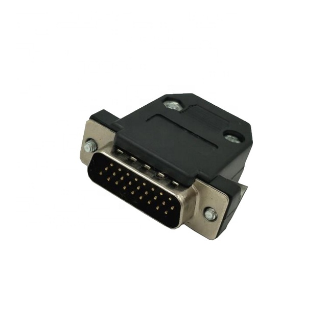 DB26 Pin Connector HDB26M 3 Row 26 Pole Plug Male Female Rectangular Header Servo Drive Plugs
