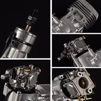 Moteur à essence DLE 20 20CC d'origine en métal pour avion radiocommandé RC, modèle DLE20 20CC, provenant directement de l'usine