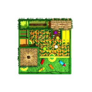 China Venta caliente al aire libre estilo de la selva la seguridad de los niños diapositiva parque de atracciones - Product Image 2