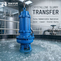Pompa Lumpur Submersible Zjq Kaiyue Industrial Mud Sludge China, Kustomisasi Tinggi, Tegangan 240v 380v, untuk Pengeboran