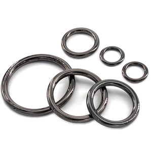 Móc kim loại hợp kim kẽm mạ vàng chất lượng cao, đường kính trong 50mm (1.5 inch), hình vòng tròn 2 inch, nhiều màu sắc - Product Image 5