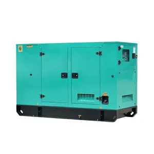 Generador diésel silencioso de 100kw, 125kva, motor cummins, 6BTA5.9-G2, entrega rápida