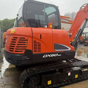 รถขุดดิน Doosan DX60-9C มือสอง สภาพดี ขนาด 6 ตัน รถขุดตีนตะขาบขนาดเล็ก ชั่วโมงการทำงานต่ำ พร้อมจัดส่ง - Product Image 1
