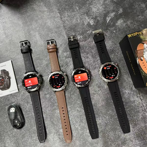 Montre connectée W10 Pro style professionnel, écran OLED, étanche 2ATM IP68, compatible natation, grande autonomie, appels inclus - Product Image 2