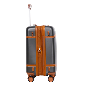 Hot bán Retro Bộ hành lý ABS + PC công suất lớn Xe đẩy Trường hợp Chất lượng cao mở rộng dây kéo carryons hành lý - Product Image 5