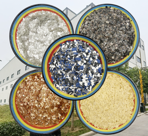 Peinture époxy pour sols en béton, design couleur, avec paillettes de mica, feuille de roche composite ultra-fine, couleur pour la décoration des murs et des sols intérieurs - Product Image 4
