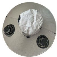 Chapeau de pêcheur avec protection solaire UV, protection solaire estivale, ventilateur de climatisation, protection solaire
