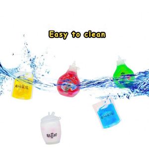 แก้วบีบระบายอารมณ์แบบใหม่, ของเล่นคลายเครียด, ของเล่นยืดหยุ่นรูปแก้วชานม, ของเล่นบีบแก้วนมจิ๋ว TPR - Product Image 4