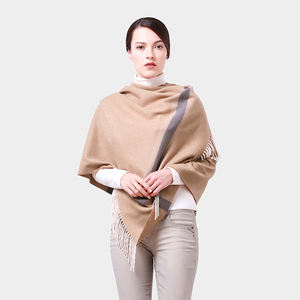 شال من مصنع تايفو بتصميم OEM/ODM، مصنوع من 80% صوف الألبكة و20% نايلون، مقاس 70*180+10*2 سم، وزن 250 جرام/متر مربع، مع شراشيب للشتاء - Product Image 2