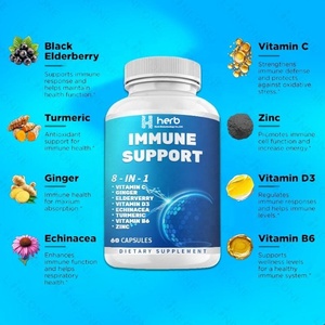 Cápsulas de Inmunidad de Marca Privada OEM/ODM para Adultos, Refuerzan la Defensa Inmunitaria, Vitamina C, Zinc y Otros Componentes que Apoyan la Inmunidad - Product Image 5