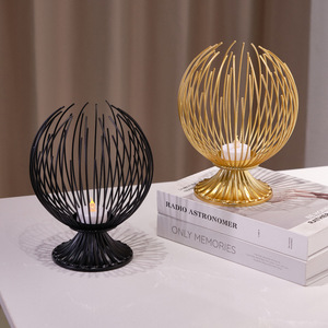 Taller Hedgehog <b>Candlestick</b> Iron Candle Holder Durable Home Decoration - Product Image 4