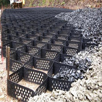 Système de confinement cellulaire en nid d'abeille HDPE pour le renforcement de la base routière, la protection des pentes et la stabilisation du gravier
