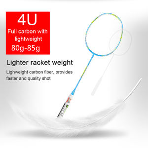 Raquettes <span class=keywords><strong>de</strong></span> <span class=keywords><strong>Badminton</strong></span> professionnelles en Graphite entièrement en Fiber <span class=keywords><strong>de</strong></span> carbone, nouvelle tendance populaire des fabricants - Product Image 4