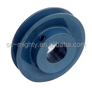 Poulie à courroie trapézoïdale en fonte grise de haute précision, personnalisable OEM pour les industries de la construction et de l'agriculture, durable, alésage 10 mm, diamètre 100 mm - Product Image 4