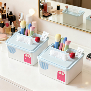 Đa chức năng có thể gập lại PP hộp lưu trữ với thiết kế sáng tạo cho ký túc xá màu Nordic và phòng khách hộp mô - Product Image 3