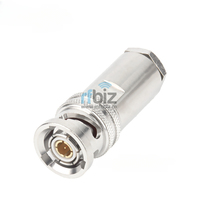 Connecteur coaxial BNC triaxial TRB-J/K mâle/femelle, fiche 3-emplacements, 75 Ohm, 500 MHz, 2500V pour applications de câbles RF