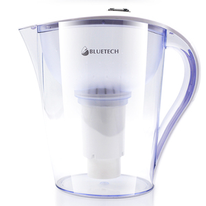 <span class=keywords><strong>Carafe</strong></span> <span class=keywords><strong>filtrante</strong></span> à eau en plastique Bluetech, capacité 3,8 L, réduit le calcaire, le <span class=keywords><strong>chlore</strong></span> et les bactéries, pour une eau potable au goût exceptionnel - Product Image 3