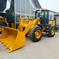 Chargeuse sur pneus diesel LW300FN de 3 tonnes, chargeuse frontale pour travaux de construction