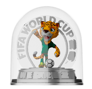 Produit Officiel Sous Licence Coupe du Monde <span class=keywords><strong>FIFA</strong></span> 2026 – Ensemble Souvenir Mascotte 3 Pièces Zayu, Maple et Clutch – Figurines en Plastique de 15 cm avec Boîte - Product Image 5