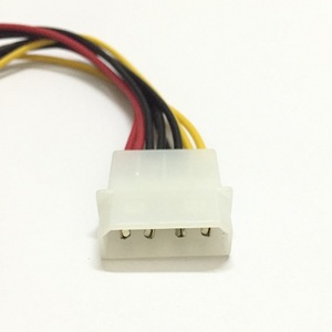 Rallonge d'alimentation à 4 broches pour ordinateur, connecteur en PVC, utilisation pratique - Product Image 3