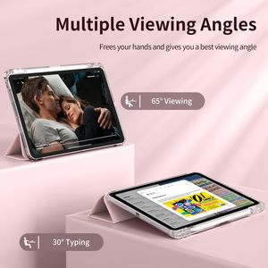 Étui transparent à 3 volets <span class=keywords><strong>pour</strong></span> <span class=keywords><strong>iPad</strong></span> Air Pro 5 6 7 8 9 10e génération 2024 2025 A16 <span class=keywords><strong>MINI</strong></span> 3 4 10.2 10.9 11 12.9 13 pouces - Product Image 6