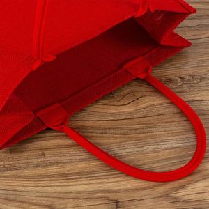 Bolsa de Yute Personalizada con Logotipo para Regalo Publicitario de Boda, Bolsa de Compras - Product Image 2