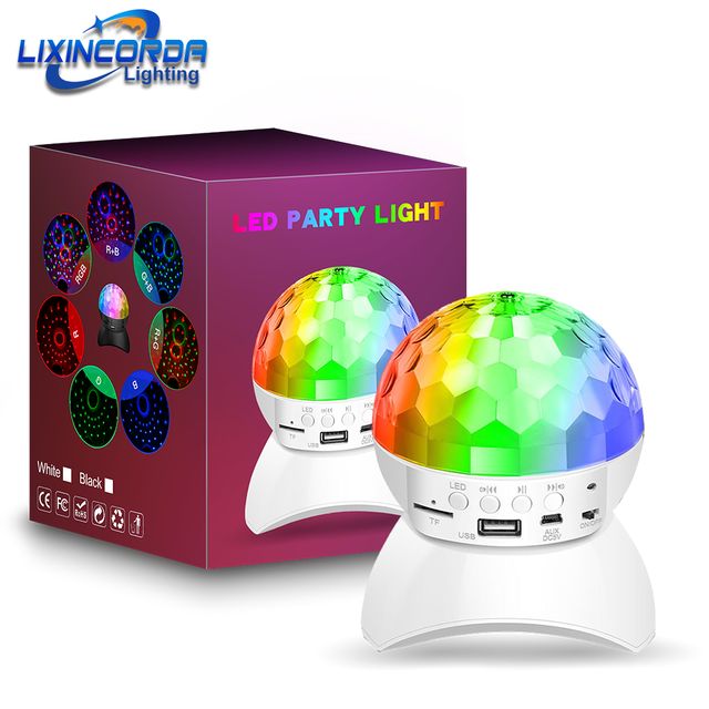 High Quality 100-240V Sound Activated LED Disco Ball Party Lights RGBW Beam Stage Light for KTV & DJ Laser for KTV & DJ