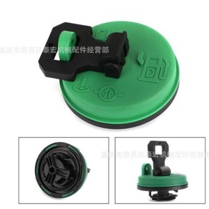 ฝาถังน้ำมันรถขุดแคตเตอร์พิลลาร์ รุ่น 142-8828 พลาสติกสีเขียว พร้อมคลิปหนีบสีดำ สำหรับฝาถังดีเซล - Product Image 5