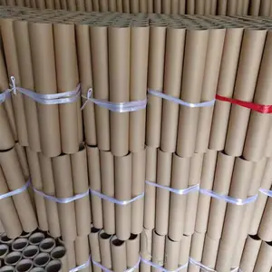 Tuyau de tube de noyau de rouleau de carton kraft de taille personnalisée pour le tube de courrier