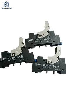 Base de relais miniature 5 broches SJ1S-05B, composant électrique, montable sur rail DIN, accessoire de contrôle industriel - Product Image 1