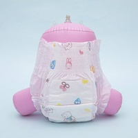 Couches pour bébés imprimées super absorbantes, avec protection 3D anti-fuites et bande magique, certifiées ISO/CE, en coton, vente en gros