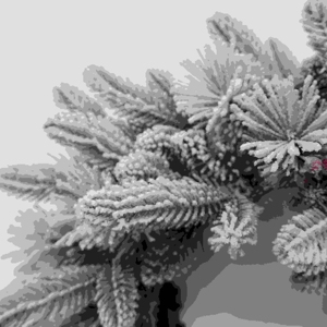 Couronne de Noël Longstar faite à la main, écologique, en PVC, traditionnelle, ronde, en sapin artificiel, décoration d'intérieur - Product Image 2