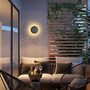 Applique murale extérieure LED moderne étanche en forme de champignon pour jardin, terrasse, balcon, cour - Product Image 4