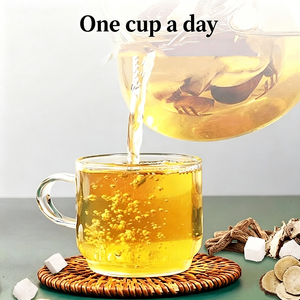 Tisana Natural Huangya, Mezcla de 4 Ingredientes, Sin Cafeína, Sabor a Jengibre y Regaliz, Suave y Cálida, Té Herbal Diario Perfecto, OEM - Product Image 4
