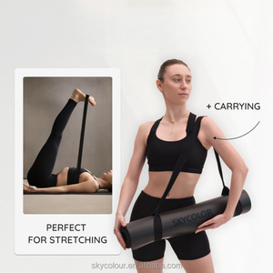 Tapis de yoga professionnel en caoutchouc naturel PU antidérapant, épaisseur 4,5 mm, tapis d'entraînement pour femmes et hommes, tapis d'exercice pour yoga chaud et Pilates - Product Image 3