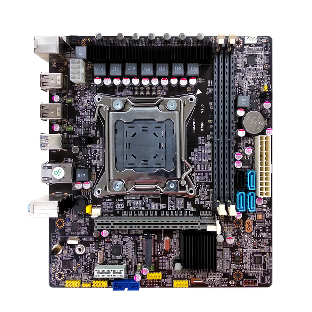 X79 CPU Motherboard with X79 Chipset LGA 2011double Channels DDR3, High Performance, Stable & Reliable